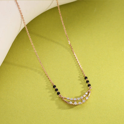 Forever Grace Diamond Mangalsutra Tanmaniya