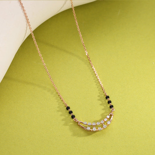 Forever Grace Diamond Mangalsutra Tanmaniya