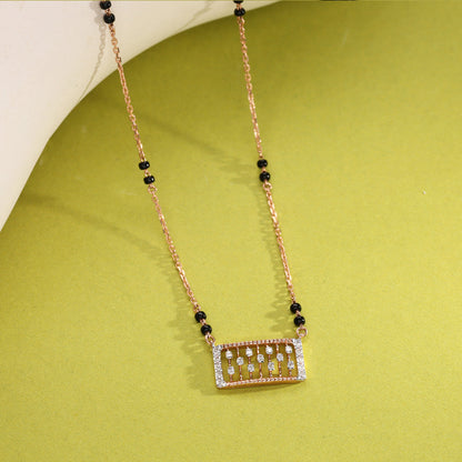 Timeless Promise Diamond Mangalsutra Tanmaniya