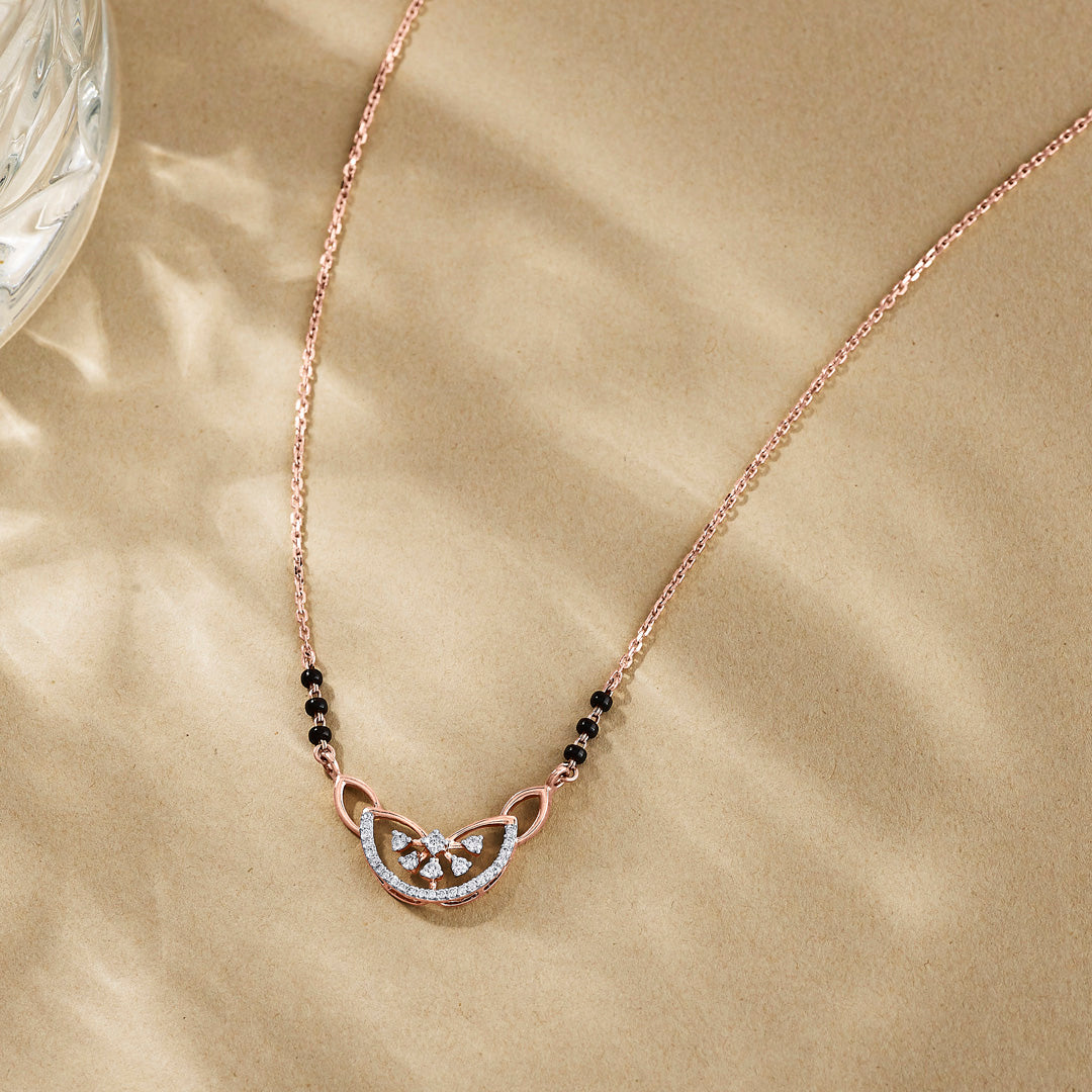 Forever Promise Diamond Mangalsutra Tanmaniya