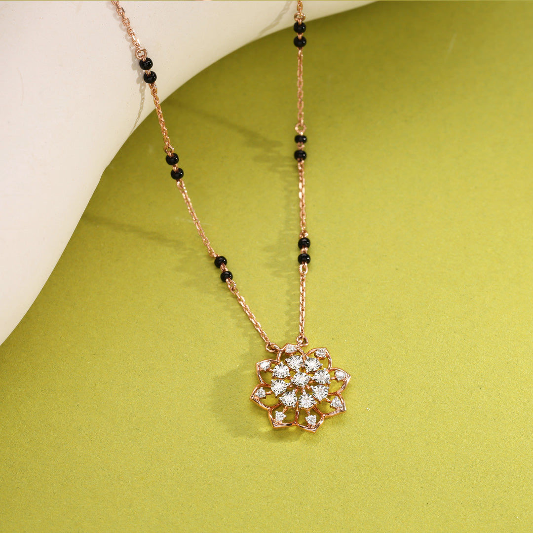 forever circle diamond mangalsutra tanmaniya