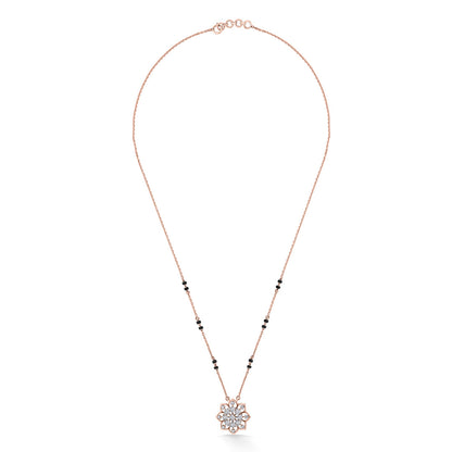 Forever Circle Diamond Mangalsutra Tanmaniya