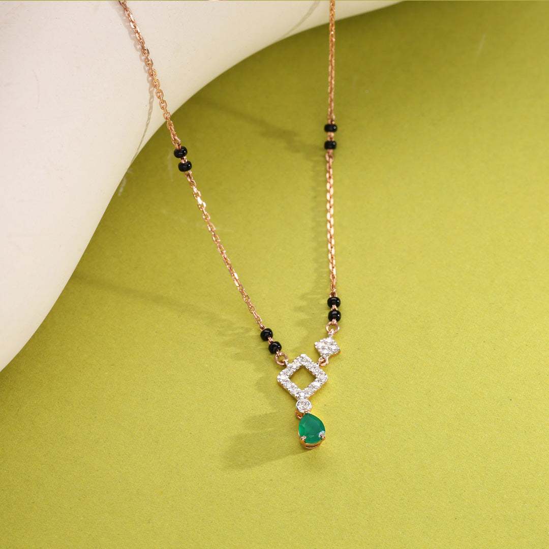 eternal radiance diamond mangalsutra tanmaniya