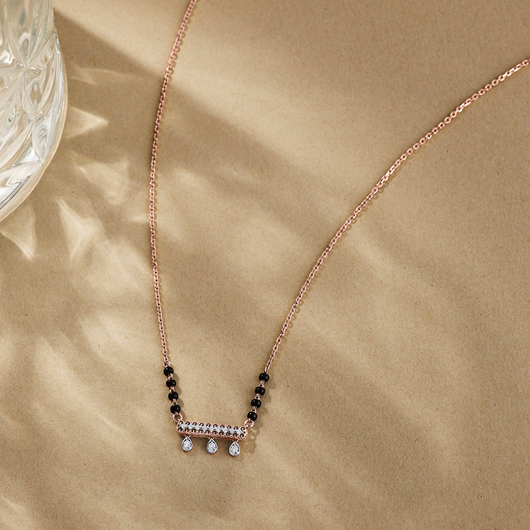Eternal Link Diamond Mangalsutra Tanmaniya