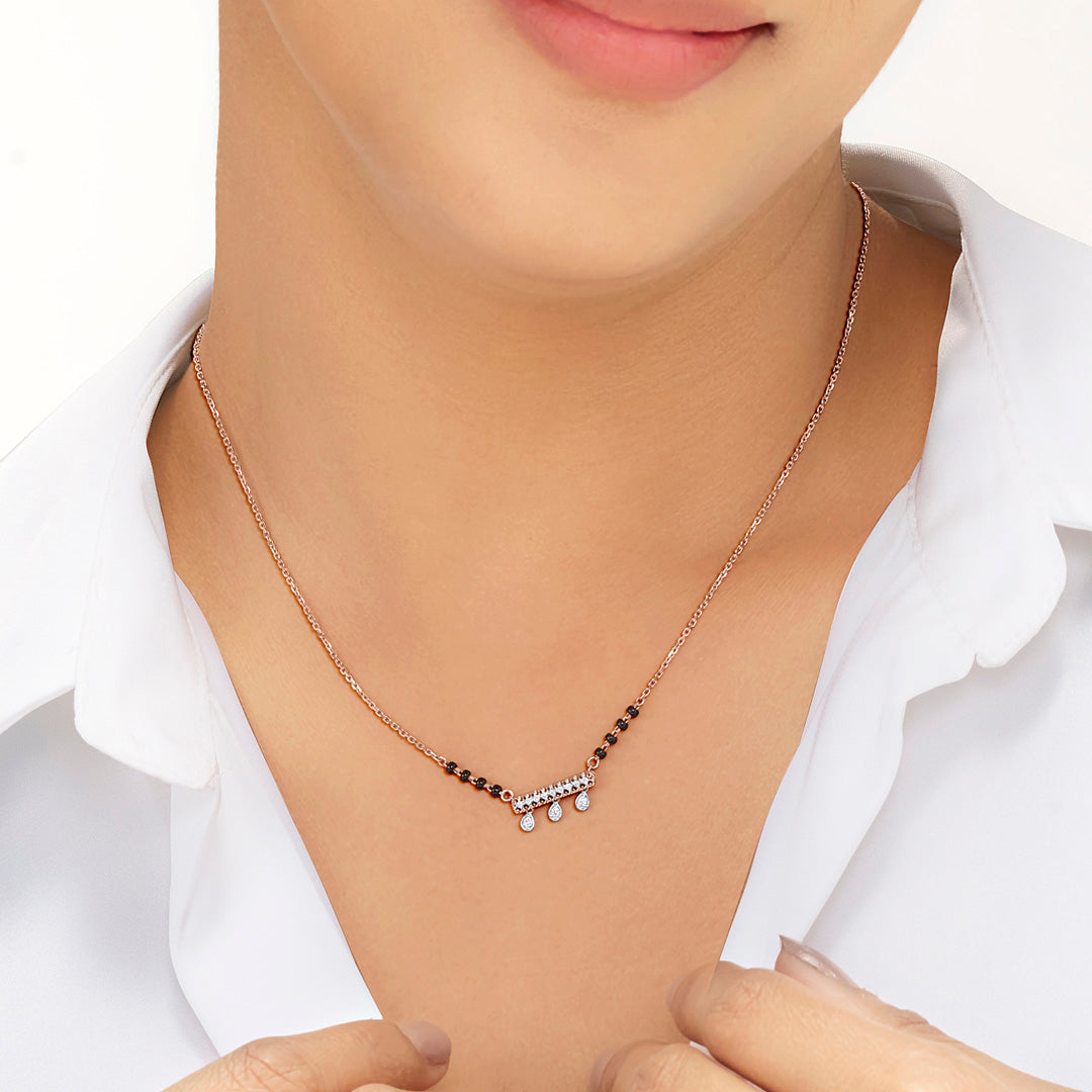 Eternal Link Diamond Mangalsutra Tanmaniya