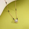 Celestial Glint Diamond Mangalsutra Tanmaniya