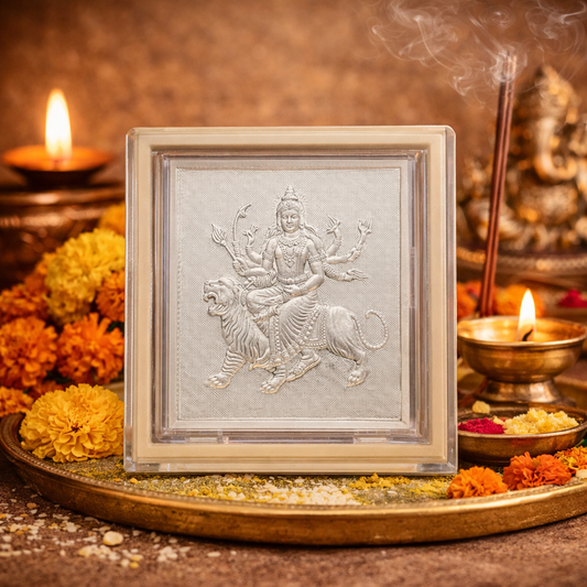 Durga Silver Frame