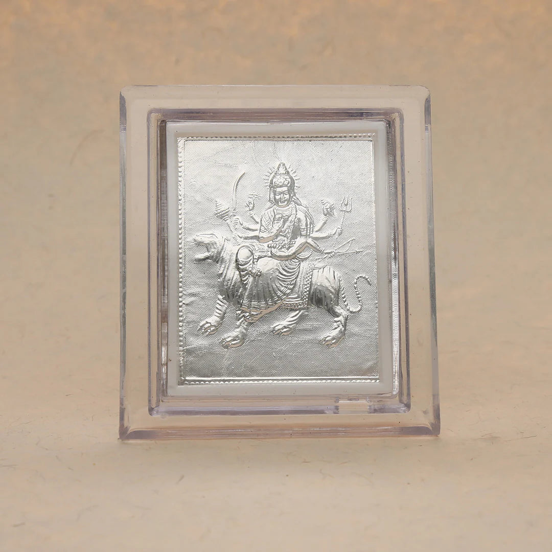 durga silver frame