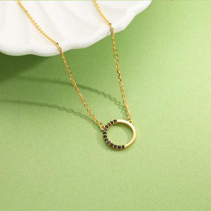 Eon Ring Modern Gold Necklace
