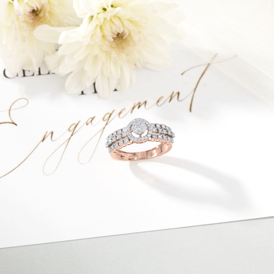 Ever After Spark Engagement Diamond Ring for Women