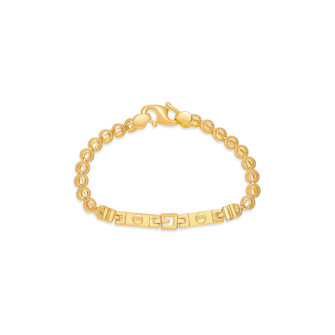 Little Charm Yellow Gold Kids Bracelet