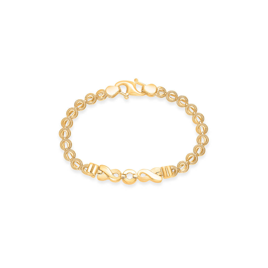 Golden Chuckles Yellow Gold Kids Bracelet