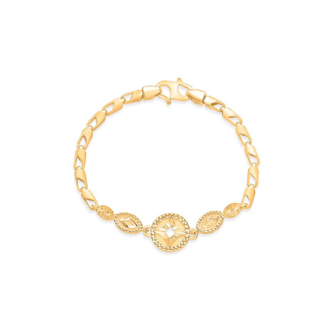 Golden Fairy Yellow Gold Kids Bracelet