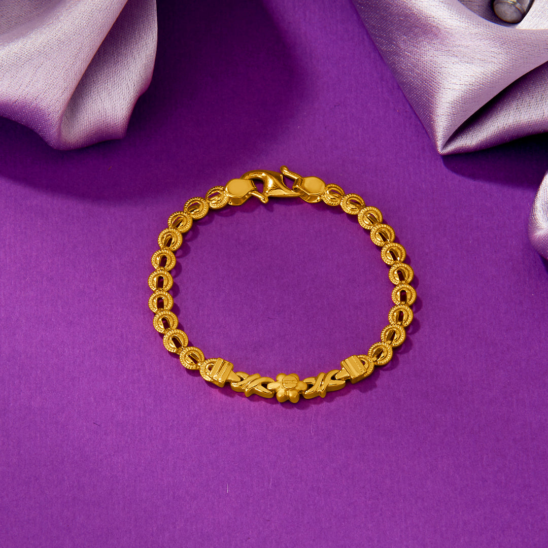 Little Luminaries Yellow Gold Kids Bracelet
