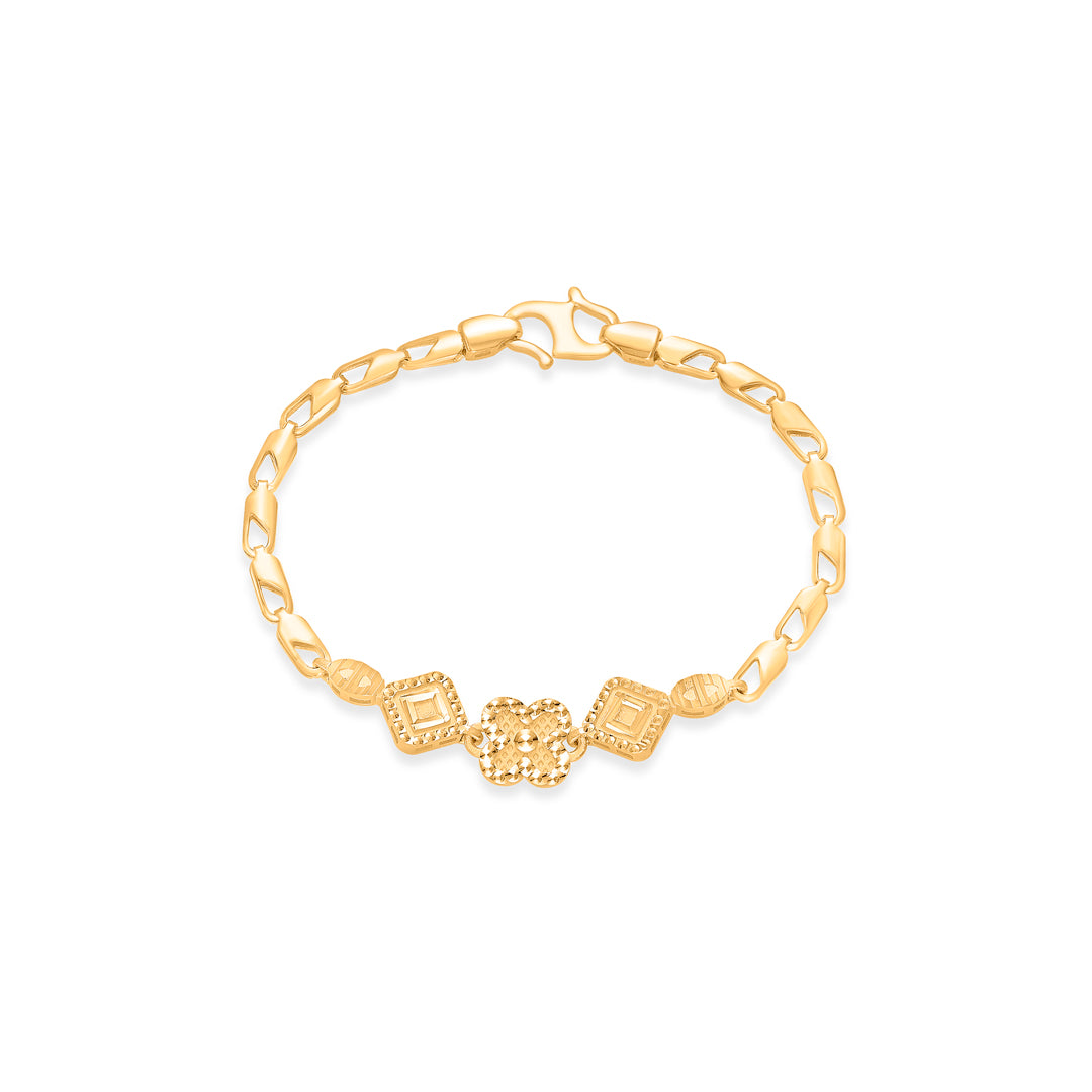 Golden Giggles Yellow Gold Kids Bracelet