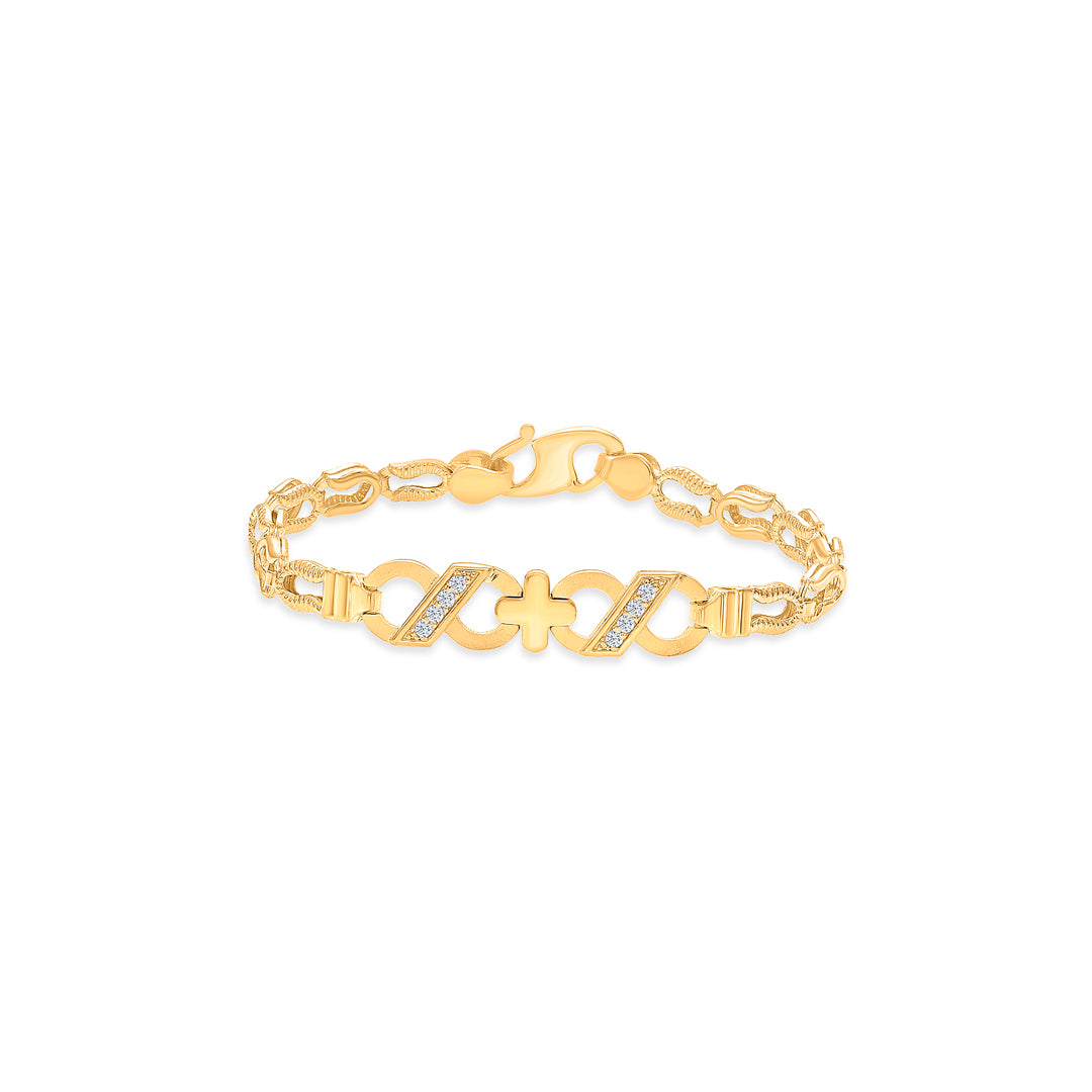 Glowing Joys Yellow Gold Kids Bracelet