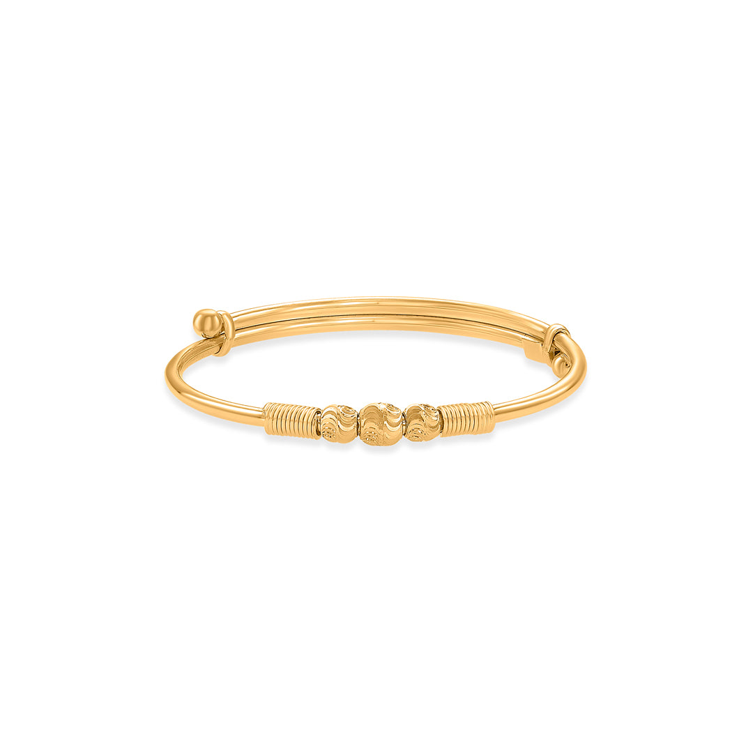 Cherished Charms Yellow Gold Kids Bracelet