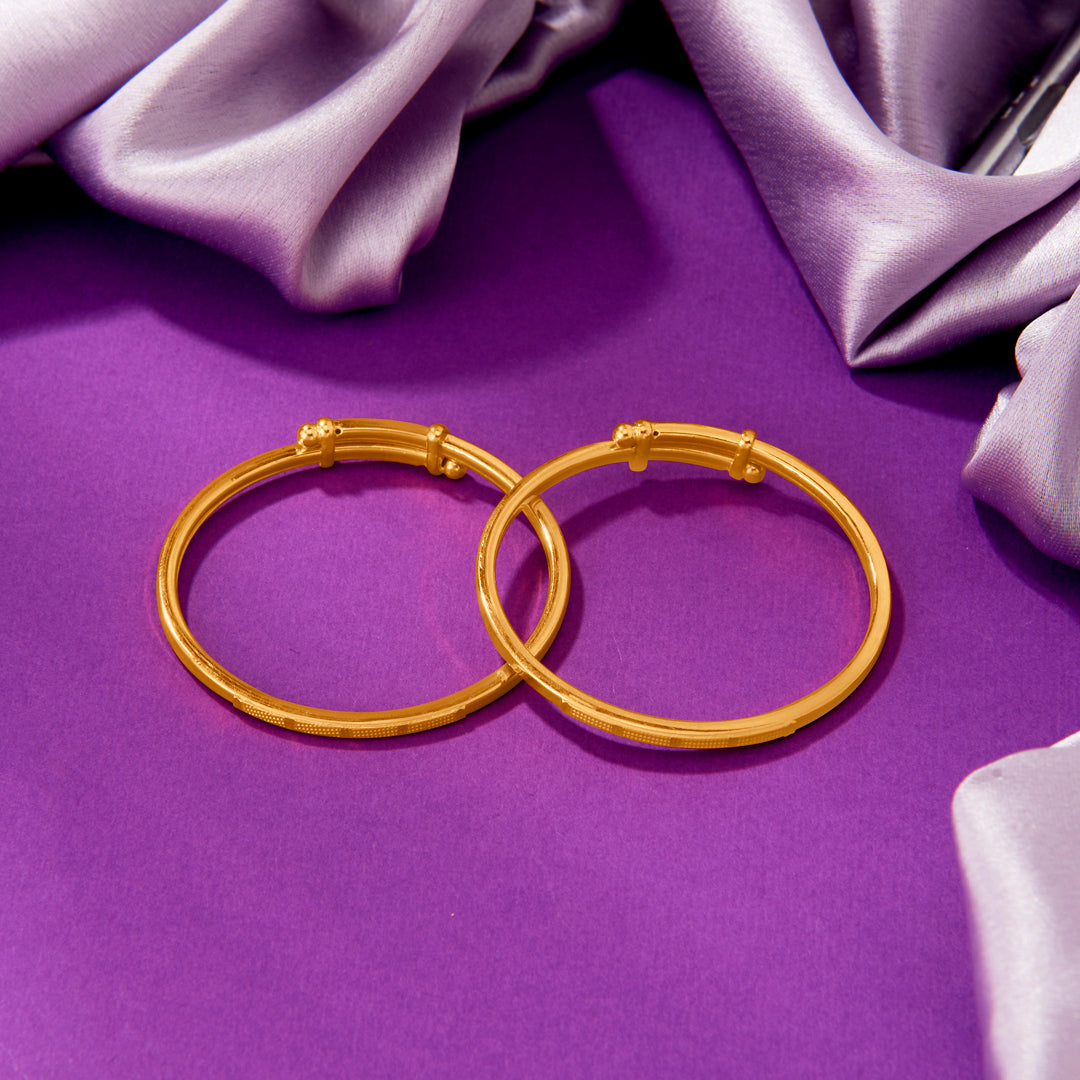 Young Elegance Yellow Gold Kids Bracelet
