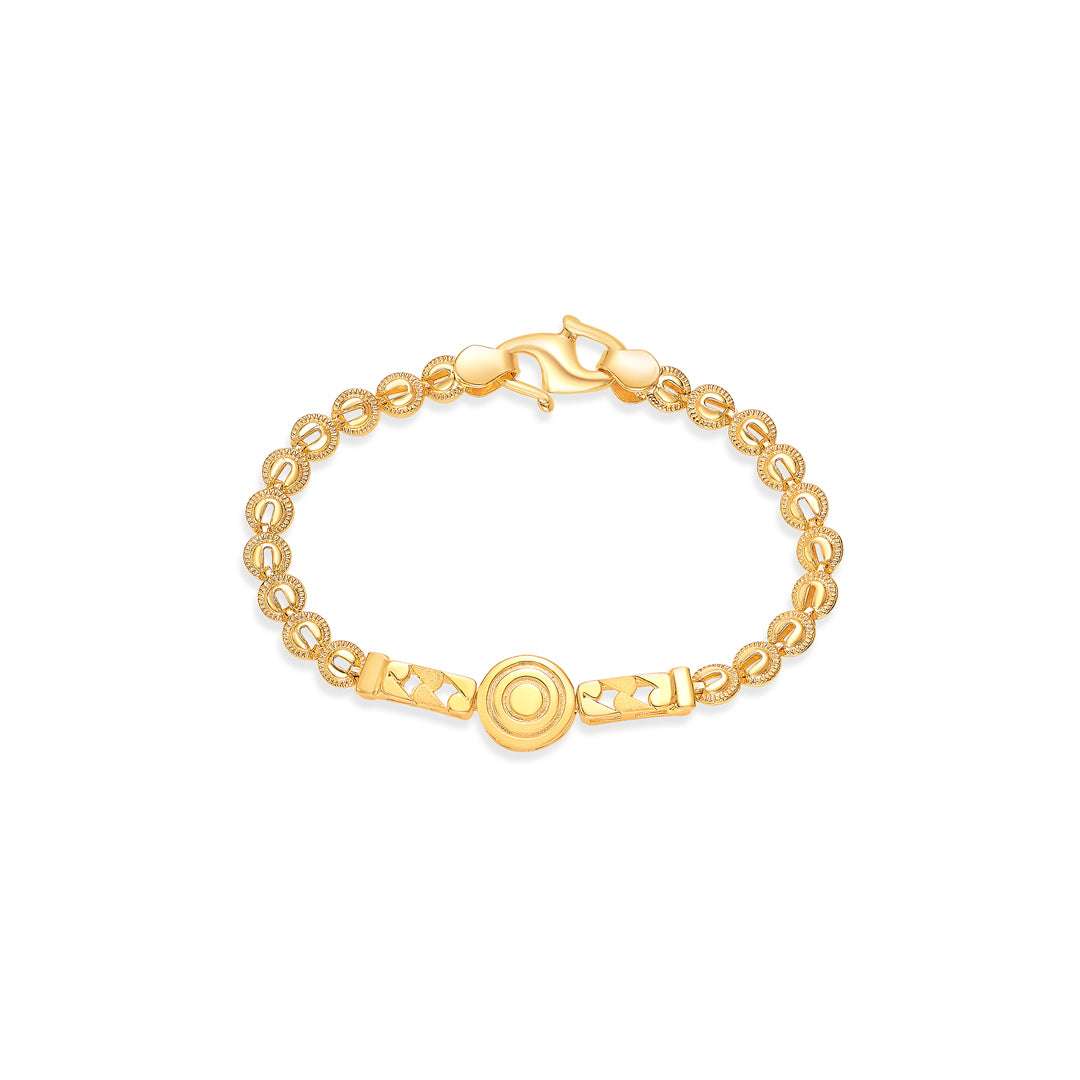 Little Chakra Yellow Gold Kids Bracelet