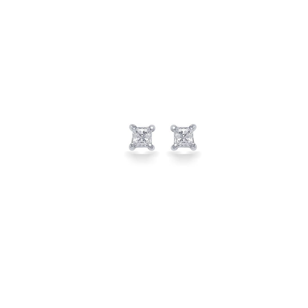 Cool Cubes Yellow Gold Kids Earring