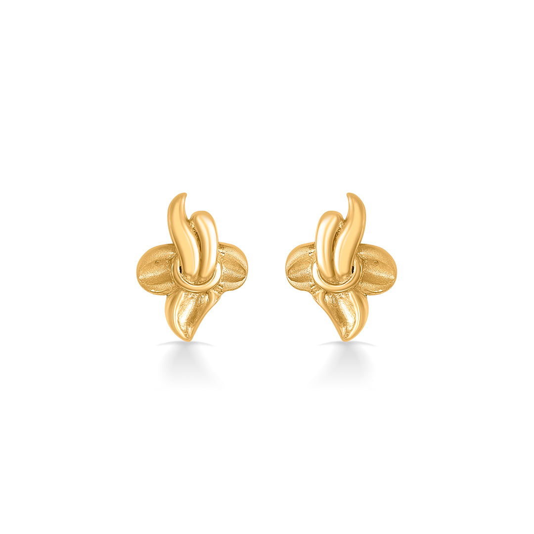 Twinkle Tops Yellow Gold Kids Earring