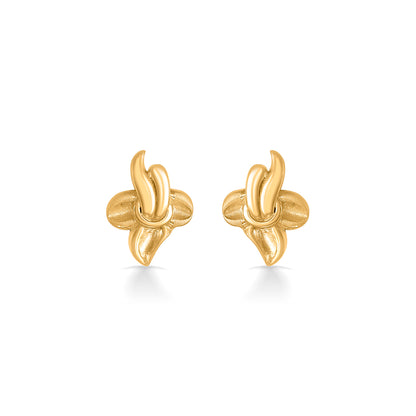 Twinkle Tops Yellow Gold Kids Earring