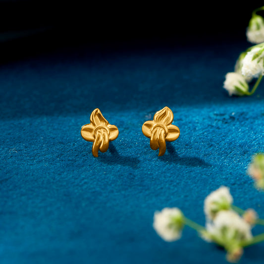 Twinkle Tops Yellow Gold Kids Earring For Kid