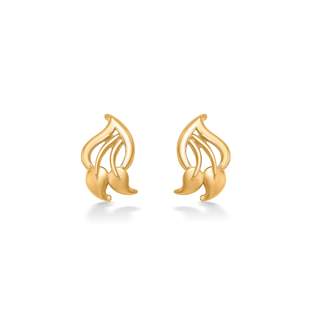 Little Blossom Yellow Gold Kids Earring