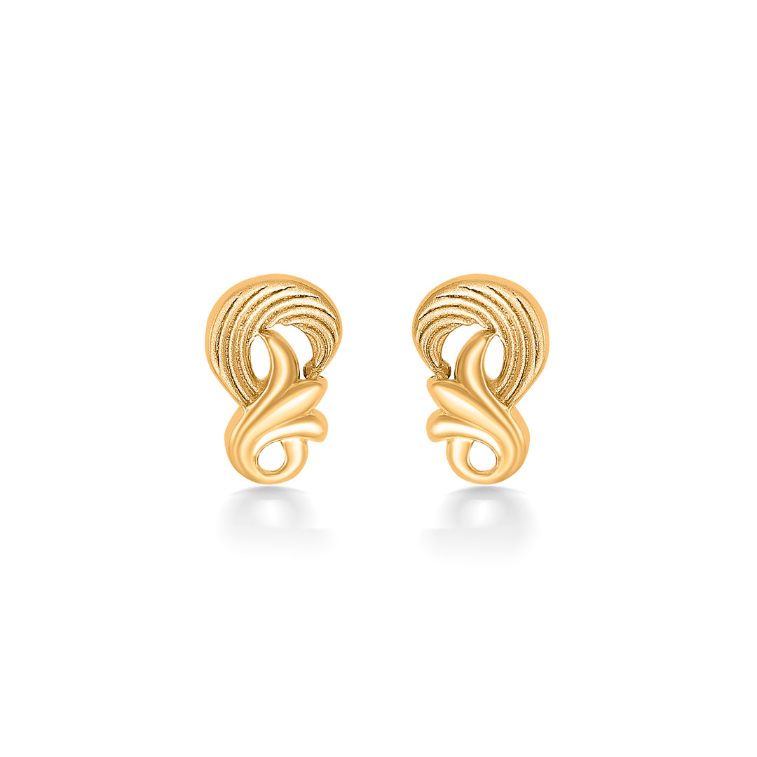 Blossom Aura Yellow Gold Kids Earring