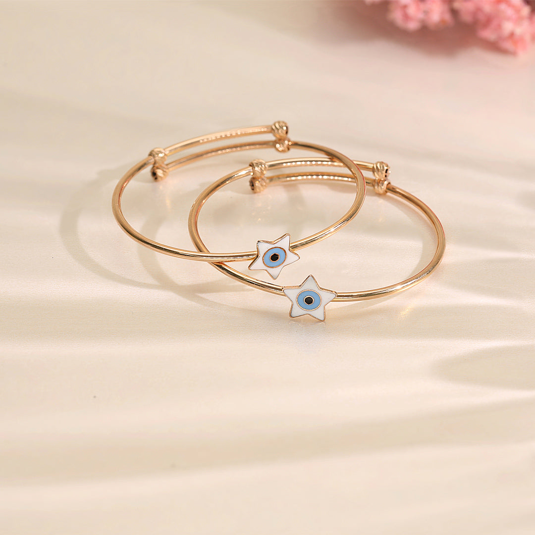 Mini Watchstar Gold Bangles For Kids