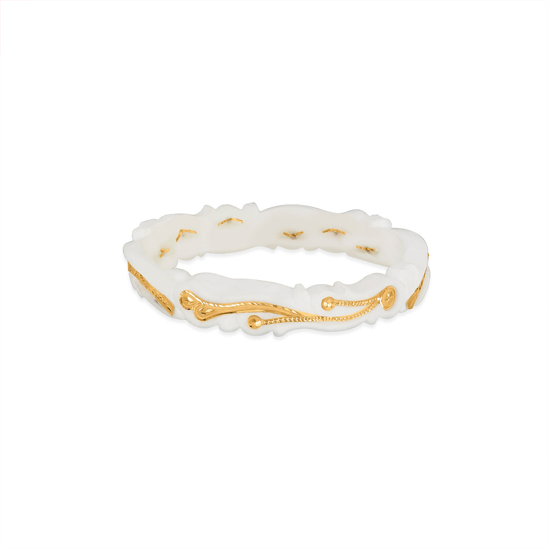 Gulmohar Gold Bangles For Women