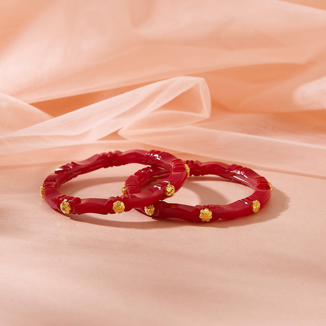 Sinduri Gold Bangles For Women