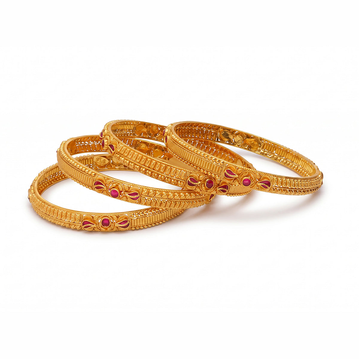 Kusumrekha Gokak Gold Bangle