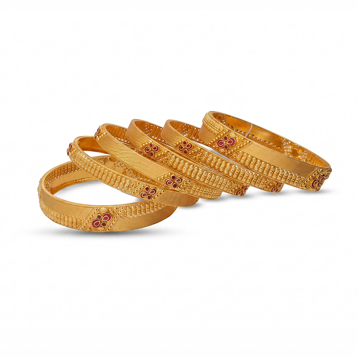 Mograrekha Gokak Gold Bangle