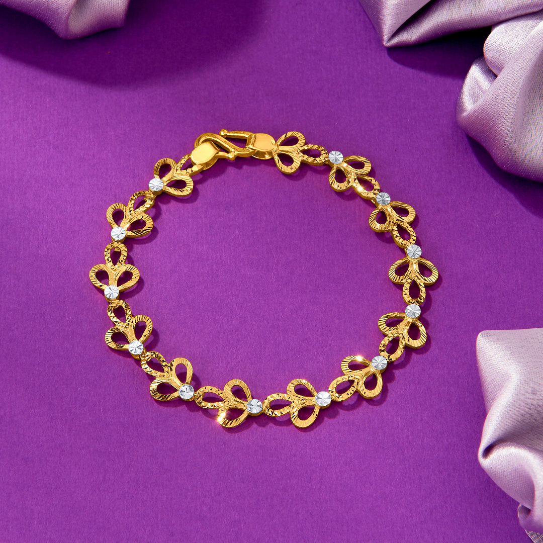 Fairy Tale Yellow Gold Kids Bracelet