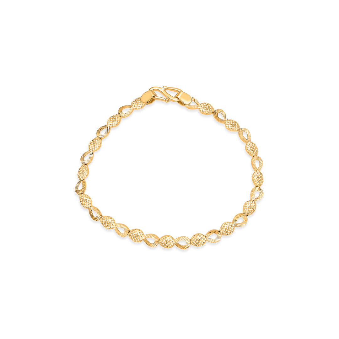 Bright Beginning Yellow Gold Kids Bracelet