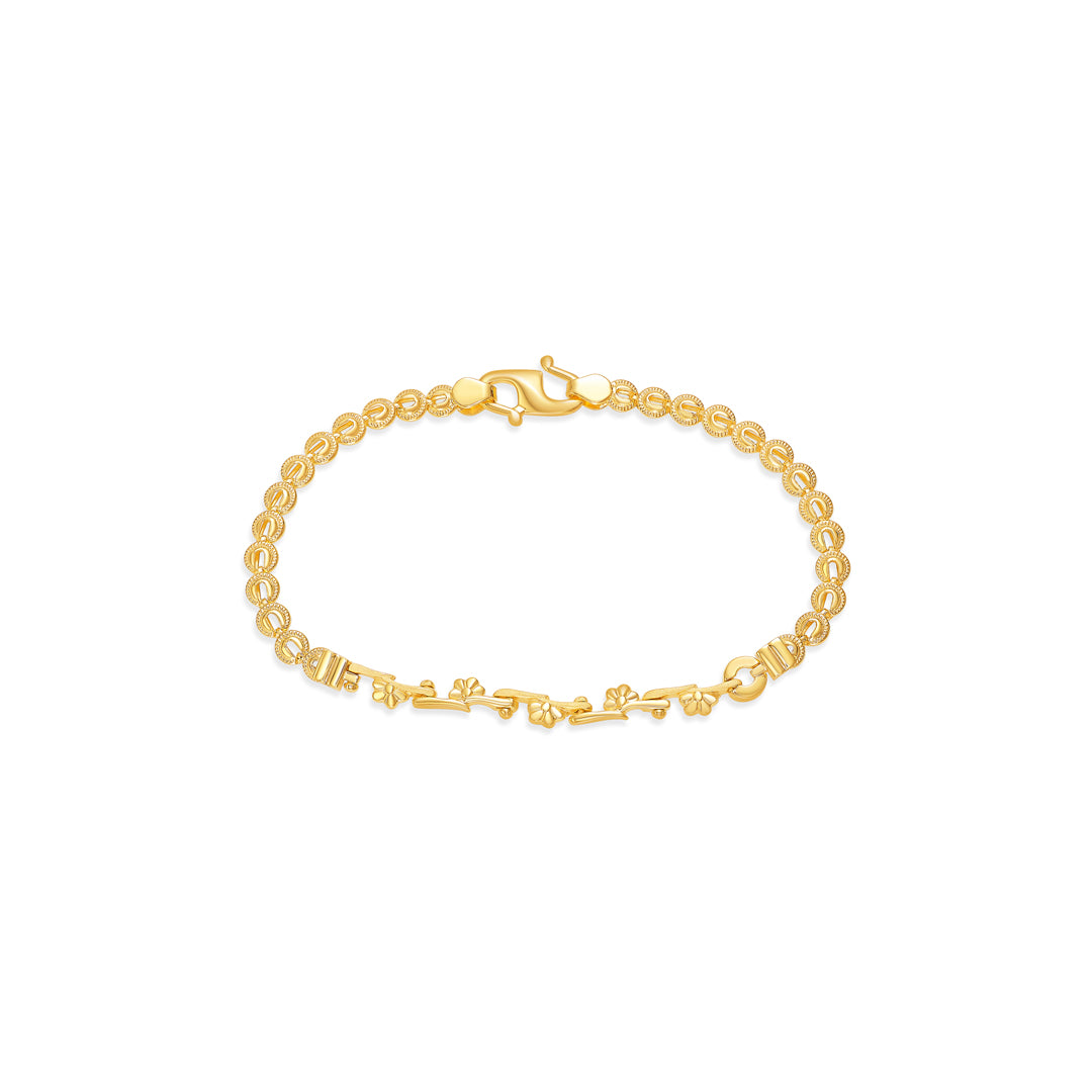 Mini Mementos Yellow Gold Kids Bracelet