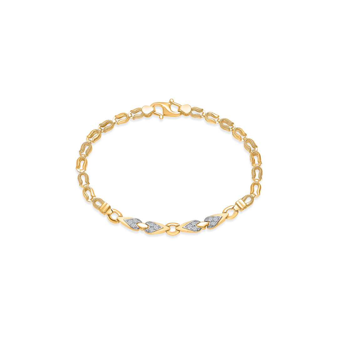 Myra Yellow Gold Kids Bracelet