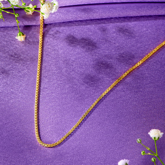Bold Box Gold Chain For Men
