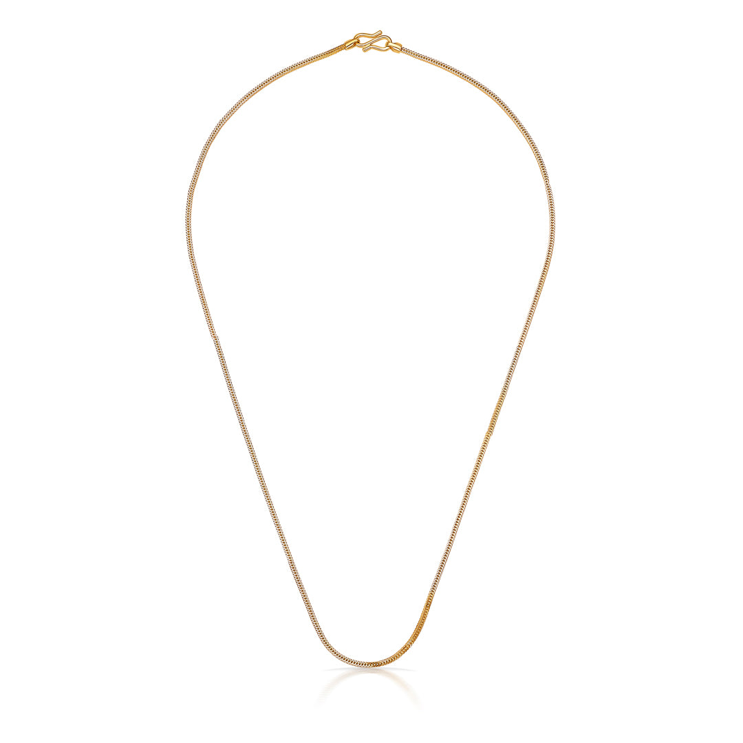 lustrous gold chain for men