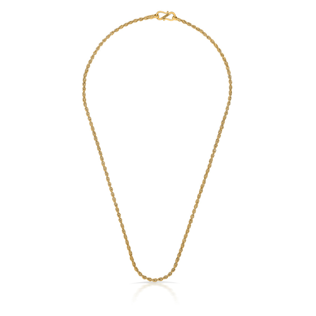 Shimmer Gold Chain For Men