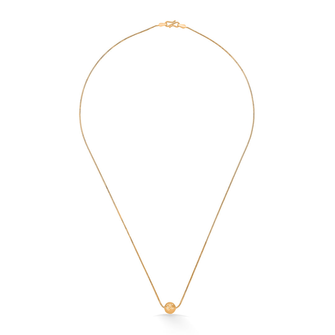 vesper strand unisex gold chain