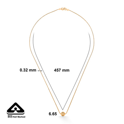 Vesper Strand Unisex Gold Chain