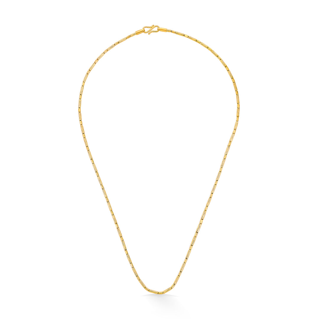 Prestige Loop Unisex Gold Chain