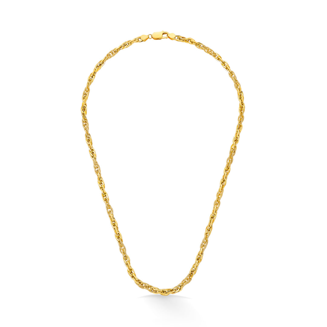 Hem Chandra Unisex Gold Chain