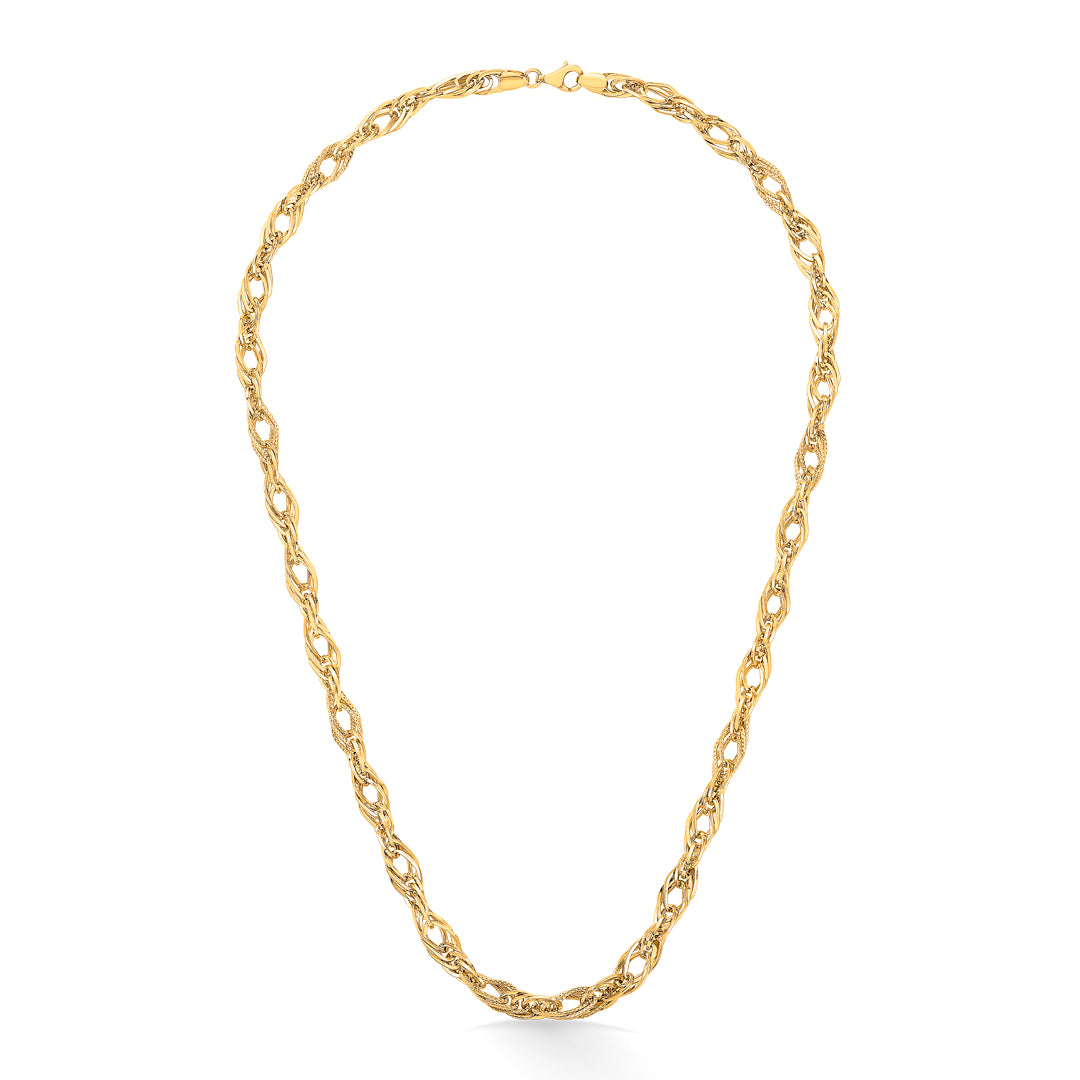 Solaria Link Unisex Gold Chain