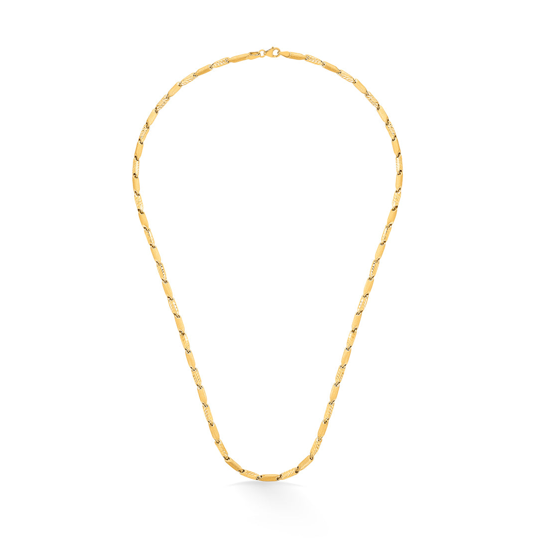 auric drift unisex gold chain
