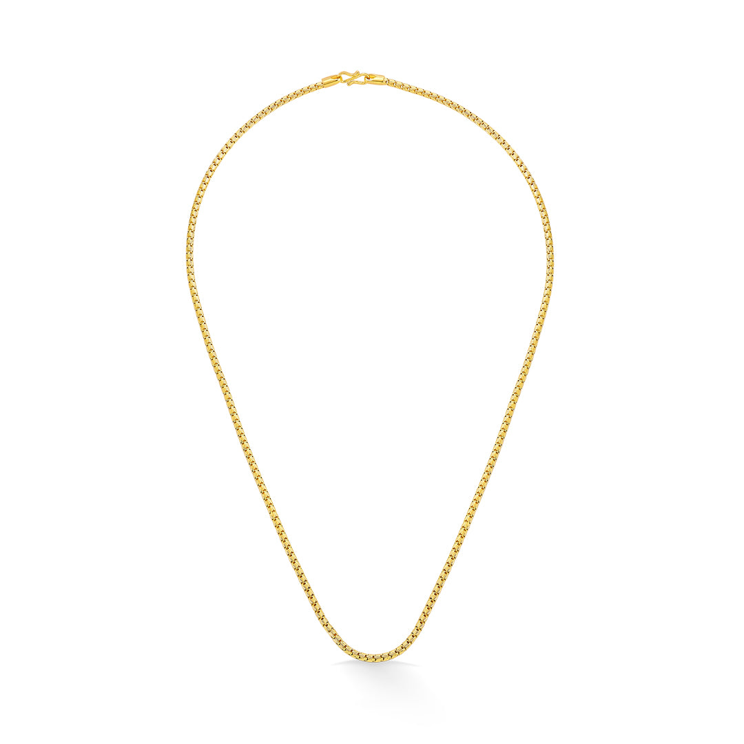 Majestic Bend Unisex Gold Chain