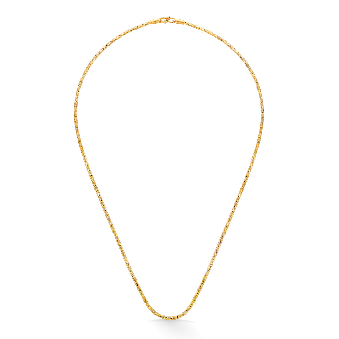 Nebula Link Unisex Gold Chain