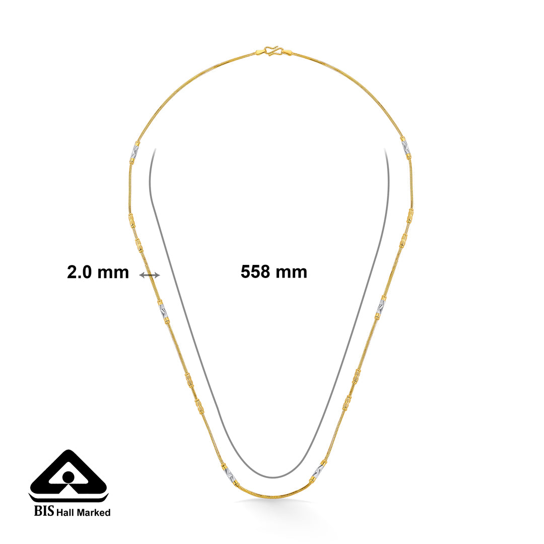 sovereign links unisex gold chain